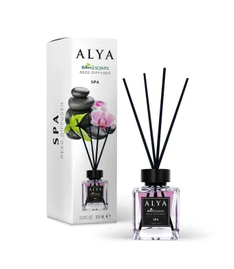 Alya, Vanilie, Odorizant de camera cu betisoare Engros, 100ml
