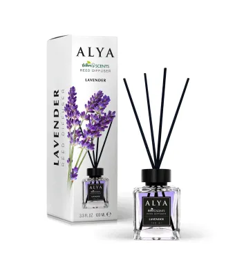 Alya, Padure Verde, Odorizant de camera cu betisoare Engros, 100ml