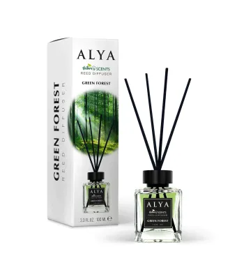 Alya, Aroma Racoroasa, Odorizant de camera cu betisoare Engros, 100ml