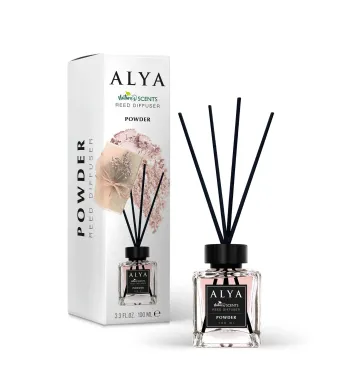 Alya, Lemn de Sandal, Odorizant de camera cu betisoare Engros, 100ml