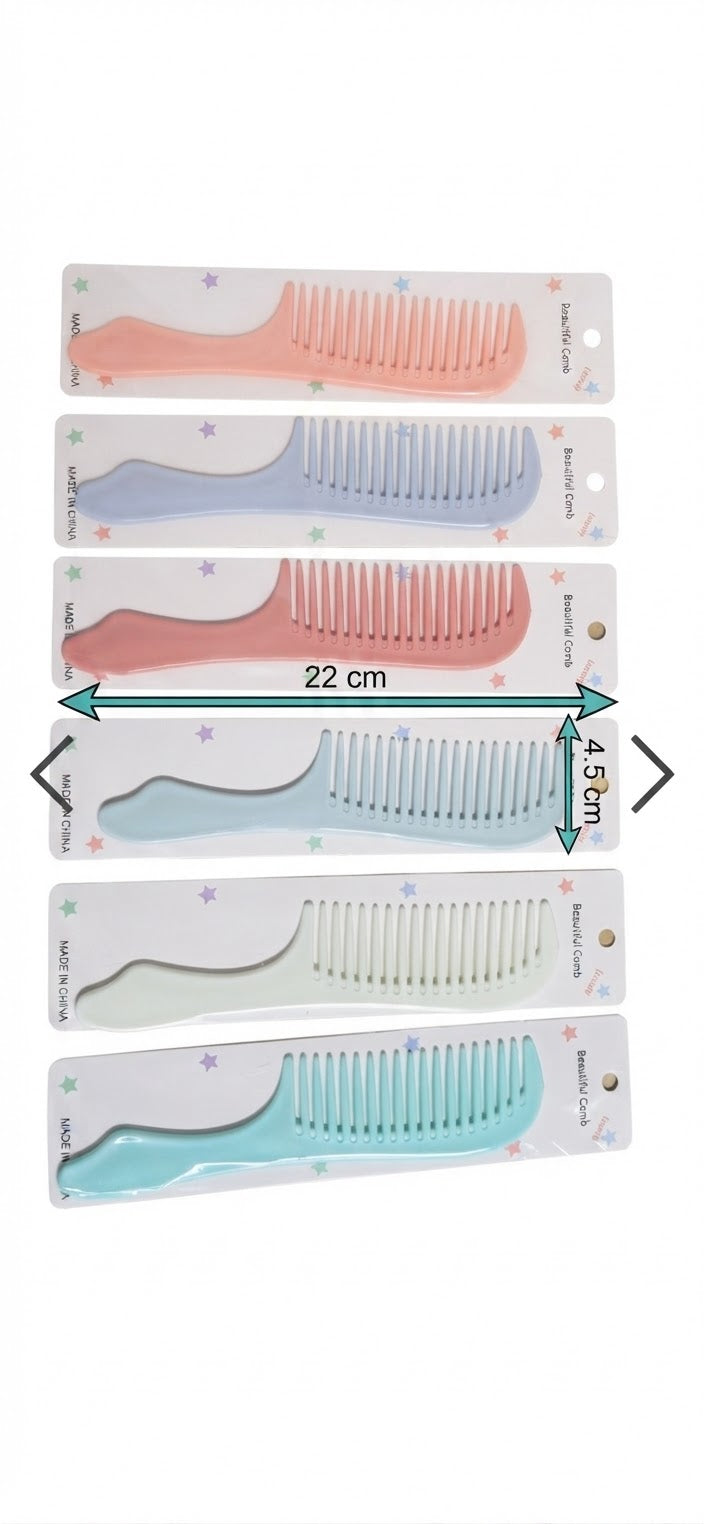Pieptene pentru Păr 22 cm, Set 12 Bucăți /  1200 pcs pe bax.Comanda minima 12 buc