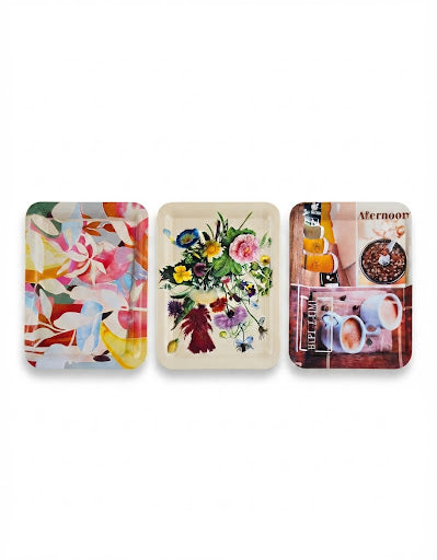 Tavă din Plastic pentru Servire, 33 × 25 cm 40 pcs pe bax.Comanda minima 10 buc mix culori