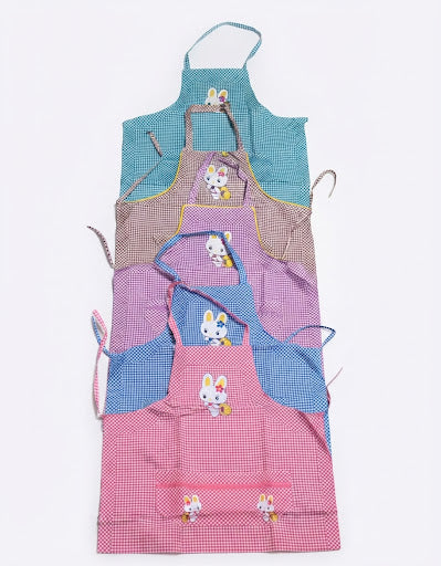 Șorț de bucătărie impermeabil cu imprimeu floral   1200 pcs pe bax.Comanda minima 12 buc