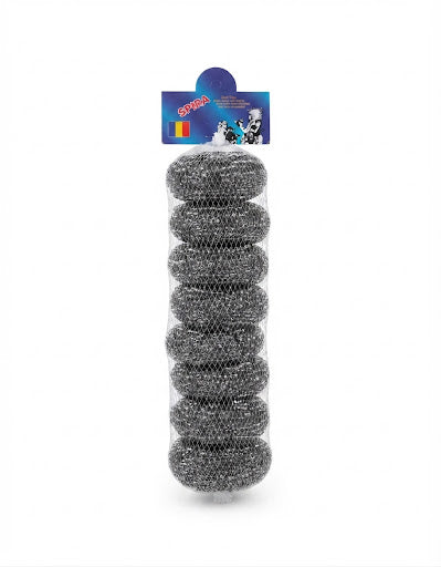 Set 10 Bureți Metalici pentru Vase, Spirală din Sârmă 200 pcs pe bax.Comanda minima 5 buc