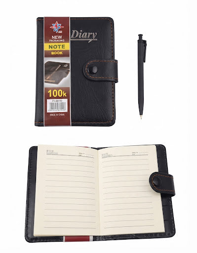 Agenda cu pix pentru buzunar 20 pcs pe bax.Comanda minima 12 buc