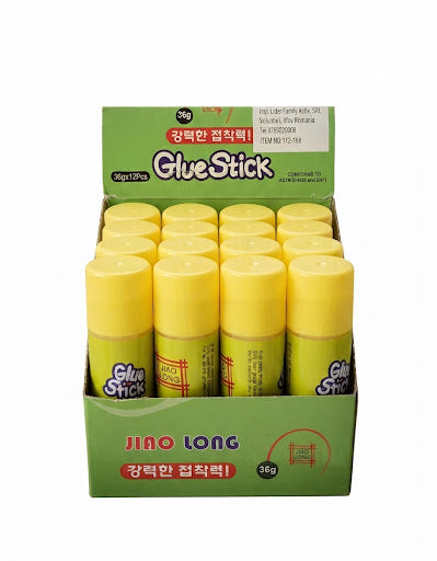 Lipici solid la baton 12 pcs pe set/ 10 set pe bax.Comanda minima 24 buc