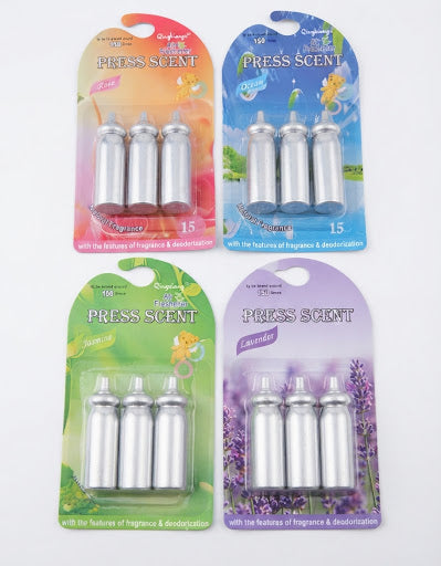Set 3 Rezerve Odorizant pentru Baie, Rezerve Metalice pentru Aparat Odorizant 120 pcs pe bax.Comanda minima 10 buc