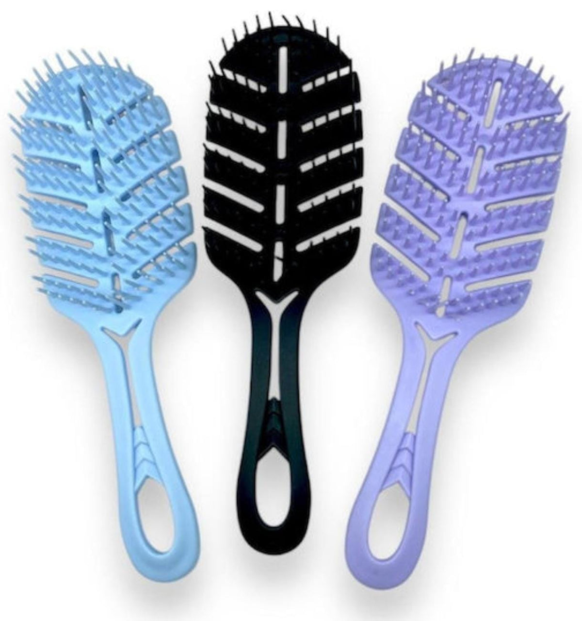 Perie de păr pentru descurcare, din plastic, 23 cm 24 pcs pe set/ 240 pcs pe bax.Comanda minima 24 buc