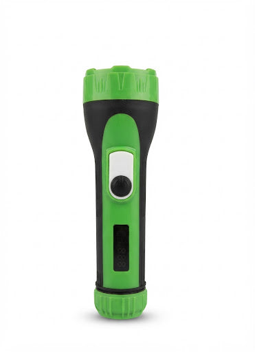 Lanternă LED Portabilă cu Baterii, Design Compact, Verde și Negru 120 pcs pe bax.Comanda minima  6 buc