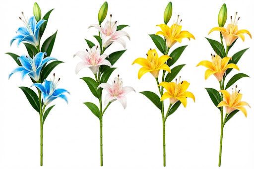 Crini artificiali diferite culori in bax. Comanda minima 2 buc