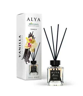 Alya, Pudra, Odorizant de camera cu betisoare Engros, 100ml