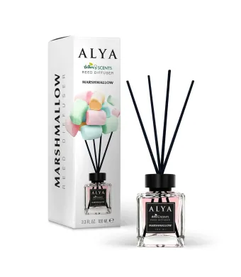 Alya, Ceai Verde, Odorizant de camera cu betisoare Engros, 100ml