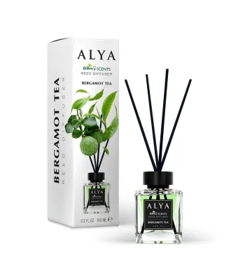 Alya, Cafea, Odorizant de camera cu betisoare Engros, 100ml
