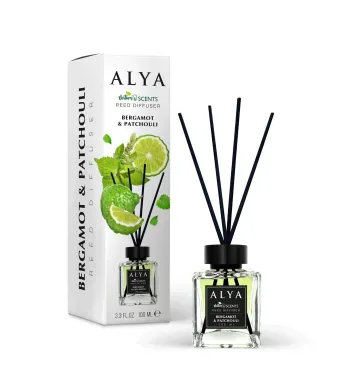 Alya, Flori de Cires, Odorizant de camera cu betisoare Engros, 100ml