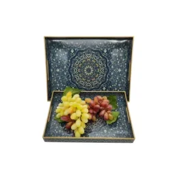 Set 2 tavi Engros din acril, cu model, 40x30 cm + 35x25 cm