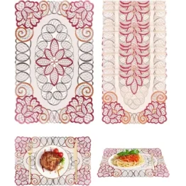 Mileu Engros din plastic, set 12 , 30*45 CM, mix de modele