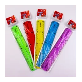 Rigla 20 cm Engros flexibila, diverse culori