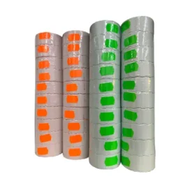 Etichete pret Engros, set 10 role, diverse culori