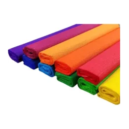 Hartie creponata Engros, 10 culori pe pachet